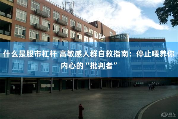 什么是股市杠杆 高敏感人群自救指南：停止喂养你内心的“批判者”