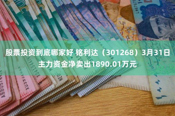 股票投资到底哪家好 铭利达（301268）3月31日主力资金净卖出1890.01万元